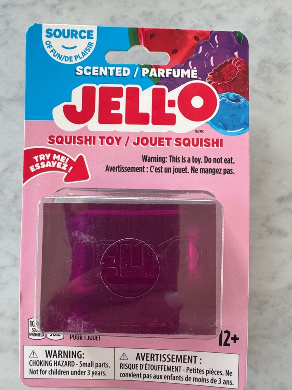 JELL-O Scented Pink Squishi Toy - Kids Other
